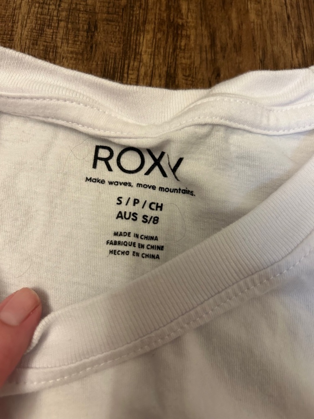 Roxy Oversize Crewneck Tee - Picture 3 of 4